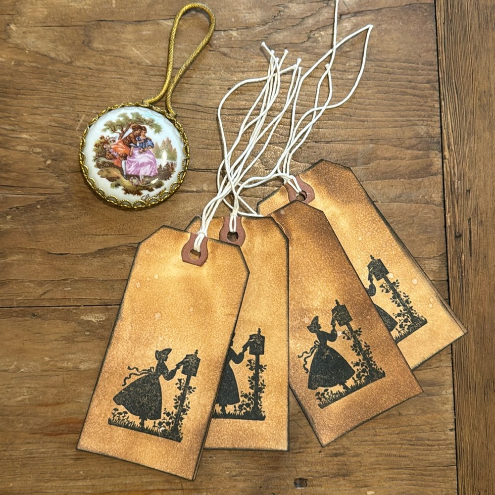 Vintage sweet tags